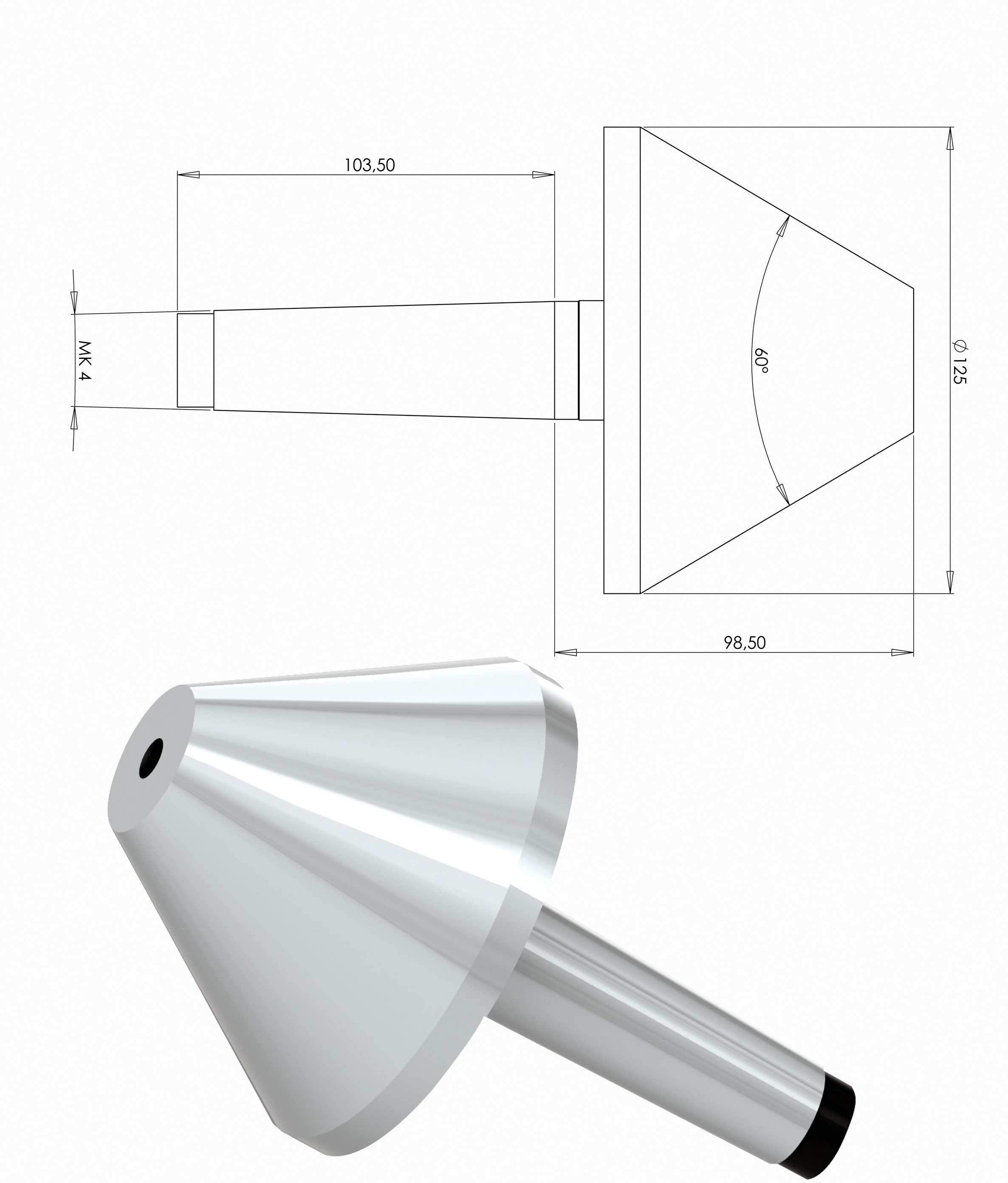 MK-4 Boru Puntası - 125